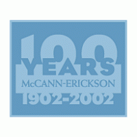 McCann-Erickson 100 Years Logo PNG Vector