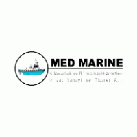 Med Marine Logo PNG Vector