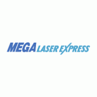 Mega Laser Express Logo PNG Vector