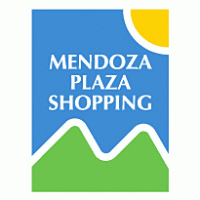 Mendoza Plaza Shopping Logo Vector