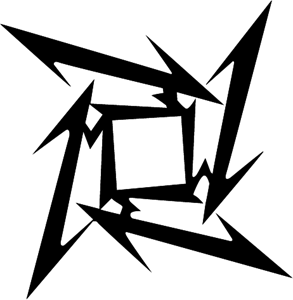 Metallica Ninja Star Logo PNG Vector