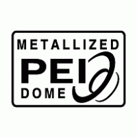 Metallized PEI Dome Logo PNG Vector