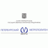 Metropoliten of St. Petersburg - full Logo PNG Vector
