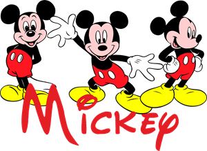Mickey Mouse Logo PNG Vector (CDR) Free Download