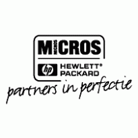 Micros & HP Logo PNG Vector