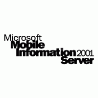 Microsoft Mobile Information Server 2001 Logo PNG Vector