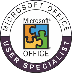 Microsoft Office User Specialist Logo PNG Vector