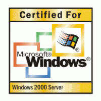 Microsoft Windows 2000 Server Logo PNG Vector