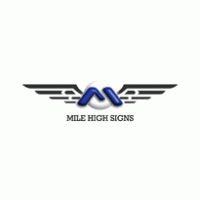 Mile High Signs, Inc. Logo Vector