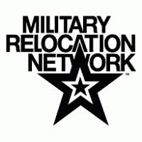Military Relocation Network Logo Vector