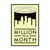 Million in a Month Logo PNG Vector