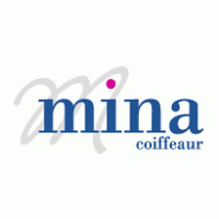 Mina Coiffeur Logo Vector