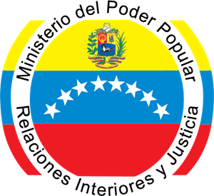 Ministerio del poder popular interior y justicia Logo PNG Vector