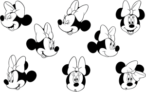 Minnie Mouse Logo Vector