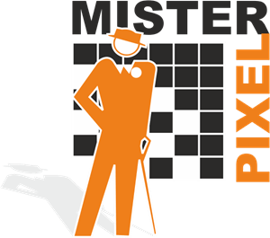 Mister Pixel Logo PNG Vector