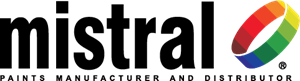 Mistral Paints Logo Vector