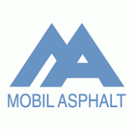 Mobil Asphalt Logo Vector