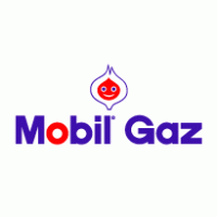 Mobil Gaz Logo Vector