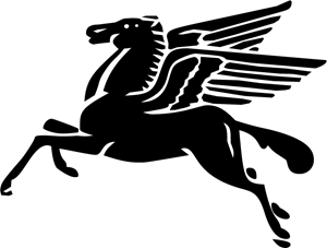 Mobil Pegasus Logo PNG Vector