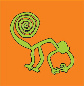 Monkey-Nazca Logo PNG Vector