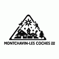 Montchavin-Les Coches Logo PNG Vector
