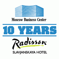 Moscow Business Center 10 Years Logo Vector
