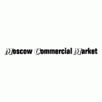 Moscow Commercial Market Logo PNG Vector