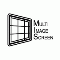 Multi Image Screen Logo Vector