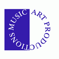 Music Art Production Logo PNG Vector