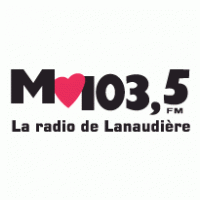 M 103,5 FM Logo PNG Vector