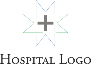 M Letter Alphabet Medical Hospital Logo PNG Vector