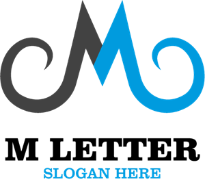 M Letter Company Logo PNG Vector