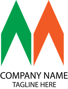 M Letter Company Logo PNG Vector