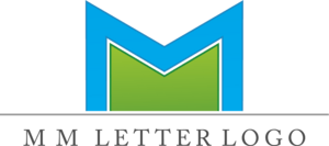 M Letter Logo PNG Vector