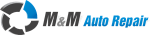 M & M Auto Repair Logo PNG Vector