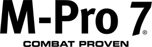 M-Pro 7 COMBAT PROVEN Logo Vector