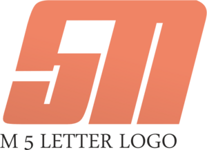 M5 Letter Logo PNG Vector