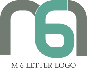 M6 Letter Logo PNG Vector