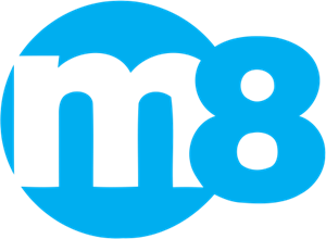 M8 Telecom Logo PNG Vector