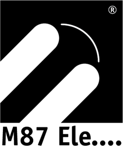 M87 Electronics Logo PNG Vector