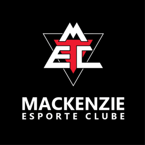 Mackenzie Esporte Clube - Vertical Fundo Preto Logo PNG Vector