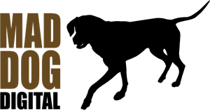 Mad Dog Digital Logo PNG Vector