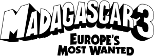 Madagascar 3 Europes Most Wanted Logo PNG Vector