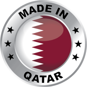 Made in Qatar Logo PNG Vector