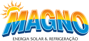MAGNO Energia Solar & Refrigeração Logo Vector