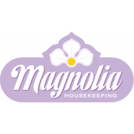Magnolia Housekeeping Logo PNG Vector