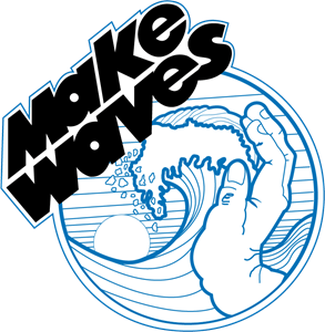 Make Waves Logo PNG Vector