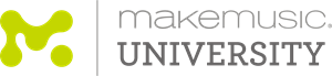 Makemusic University Logo PNG Vector