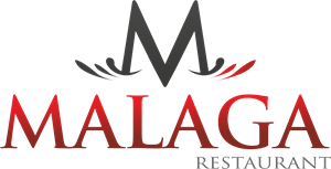 Malaga Restaurant Logo Vector