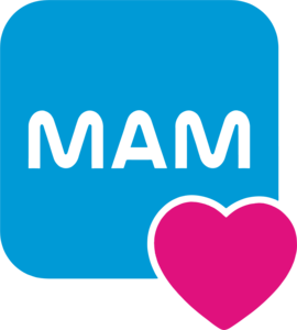 MAM Baby Logo PNG Vector